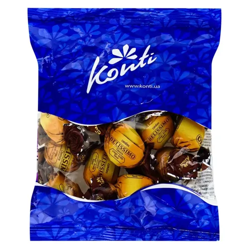 Цукерки Konti Belissimo Classico зі смаком крем-брюле 190г