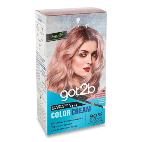 Крем-фарба Для Волосся Color Cream №101 Got2b, 1 шт