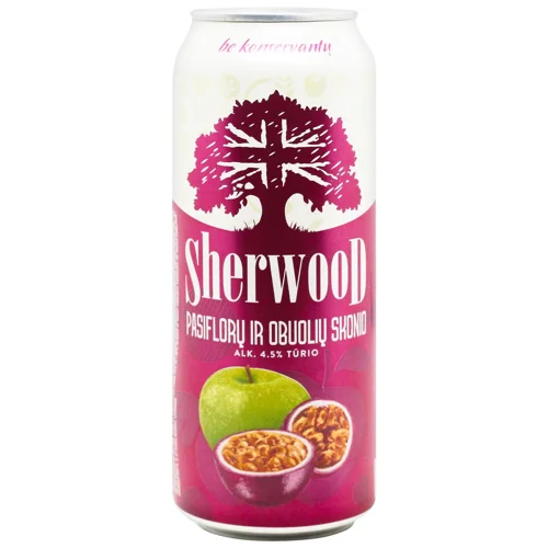 Пиво Sherwood Маракуйя-Яблуко з соком 4,5% 0,5л