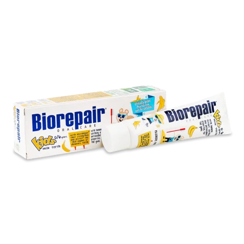 Дитяча Зубна Паста Банан Веселе Мишеня Biorepair, 50мл