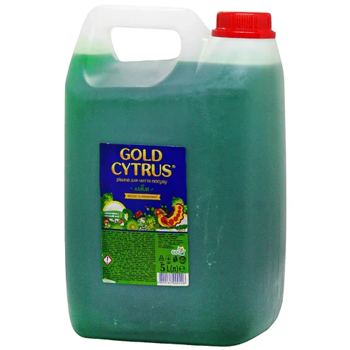 Засіб для миття посуду Gold Cytrus Лайм 5л