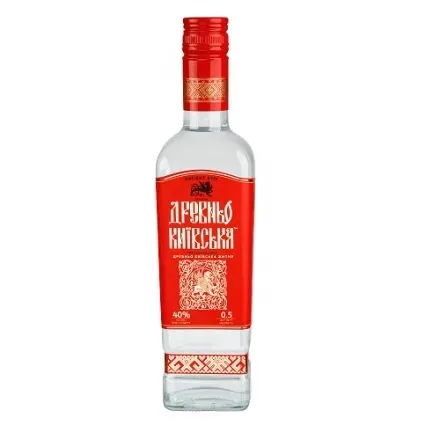 Горілка 0,5л Древньо Київська Житня 40% об скляна пляшка