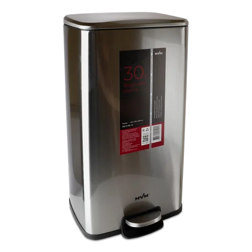 Відро для сміття 340х320х608 мм №BIN-15 30л н/о МВМ My Home 1шт