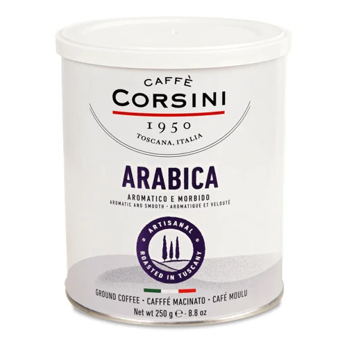 Кава мелена Caffe Corsini Arabica смажена з/б,250г