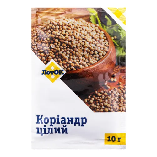 Коріандр ЛотОК цілий 10г