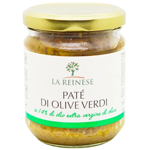 Паштет із зелених оливок ТМ La Reinese 180 г