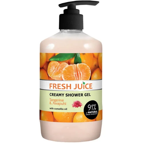 Гель для душу Fresh Juice Мандарин і авапухі 750мл