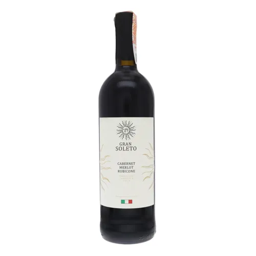 Вино 0.75л 12% червоне Cabernet Merlot Rubicone Gran Soleto пл