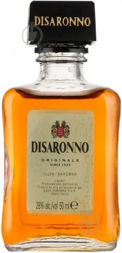Лікер Disaronno Originale Illva Saronno 28% 50мл
