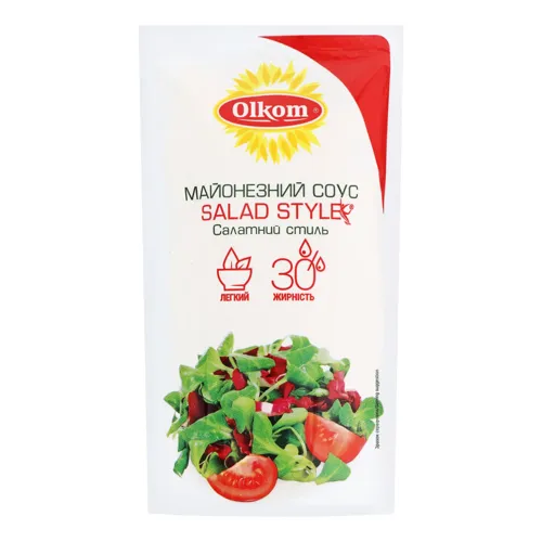 Соус майонезний 30% Salad style Olkom д/п 150г