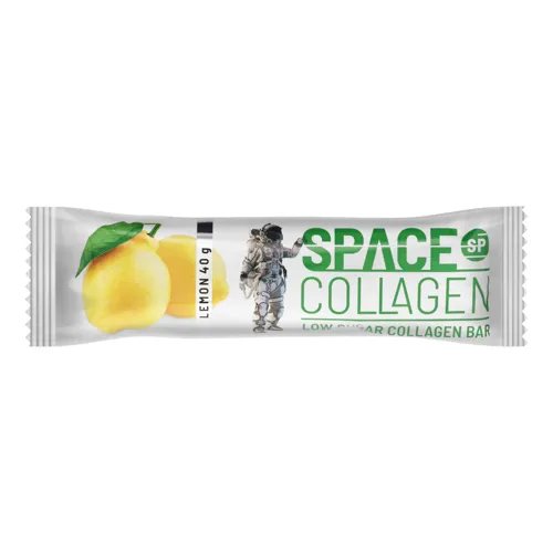 Батончик в молочному шоколаді Лимон Collagen Space Protein м/у 40г