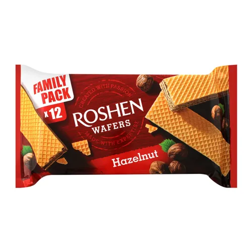 Вафлі Hazelnut Roshen м/у 216г