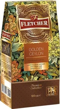 Чай черний розсипний FLETCHER Golden Ceylon 100г