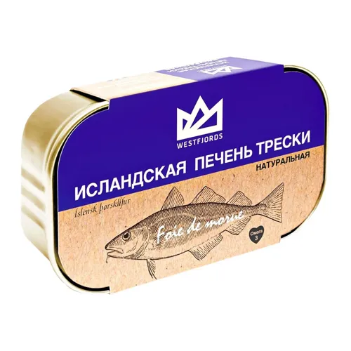 Печінка тріски West Fjord 115г