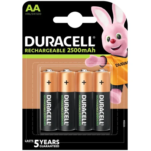 Акумулятор Duracell Recharge AA 2500mAh 4шт