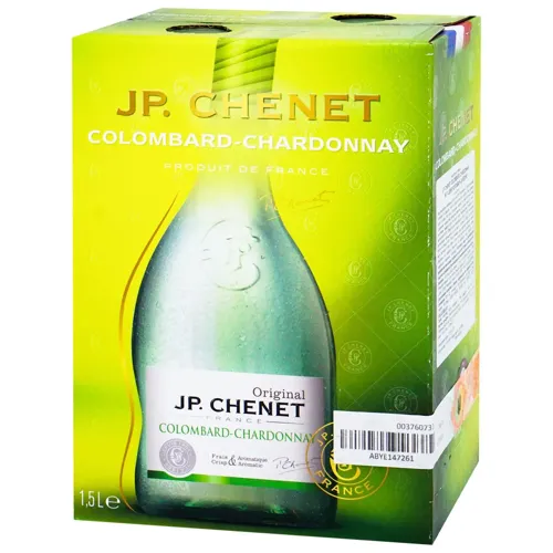 Вино JP. Chenet Colombard-Chardonnay біле сухе 11% 1.5л
