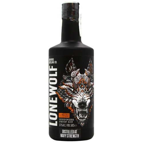 Джин Lonewolf Gunpowder Gin 57% 0,5л