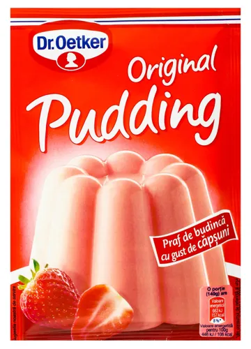 Пудинг полуничний Dr.Oetker