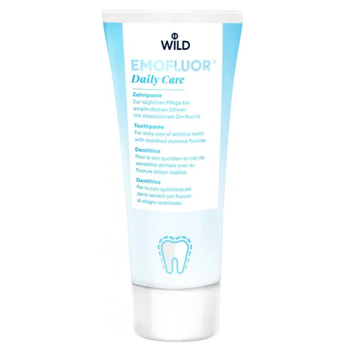 Зубна паста Dr. Wild Emoform Daily Care Щоденний догляд із стабілізованим фторидом олова 75мл