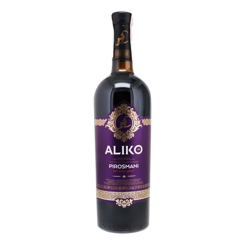Вино 0.75л 9-13% червоне напівсолодке Pirosmani Aliko C&W пл