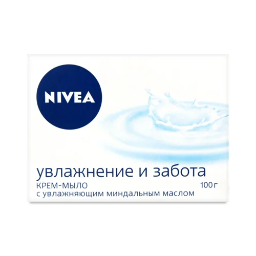 Крем-Мило Nivea Натуральне, Картонна Упаковка 100г