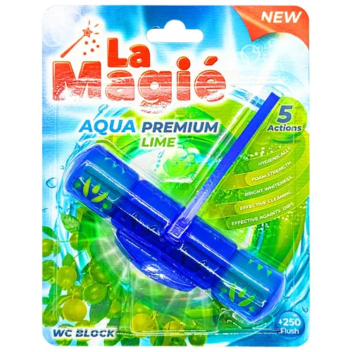 Блок для унітазу  La Magie Premium Лайм 40г