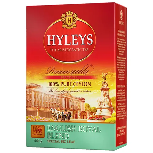 Чай чорний Hyleys Англійський Королівський купаж особливо крупнолистовий 100г