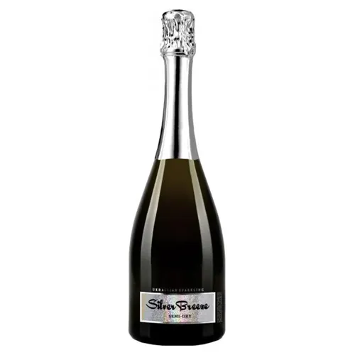 Вино ігристе Silver Breeze Напівсухе біле 10-13,5% 0,75л