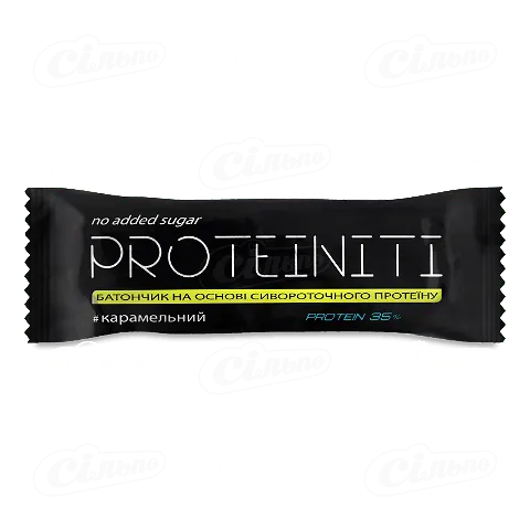 Батончик Proteiniti протеїновий Карамельний 40г