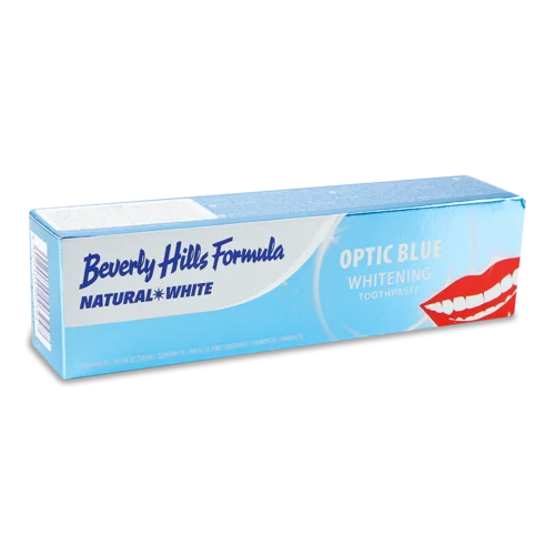 Зубна Паста Optic Blue Natural White Beverly Hills Formula, 100 мл