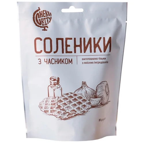 Снек Снеки Світу Соленики з часником 85г