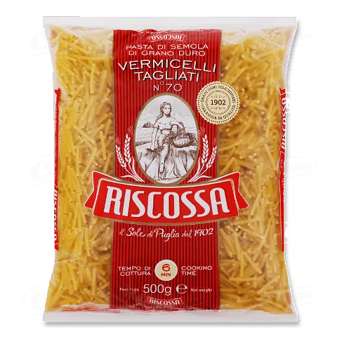 Макаронні вироби Riscossa Vermicelli Tagliati, 500г