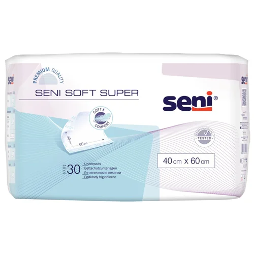 Пелюшки гігієнічні Seni Soft Super 40х60см 30шт
