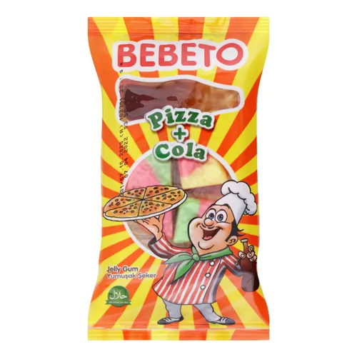 Мармелад жувальний Pizza+Cola Bebeto м/у 100г