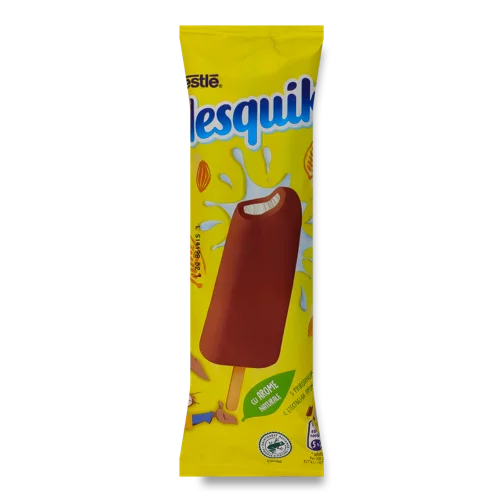 Морозиво Вкрите Шоколадною Глазур'ю З Ванільним Смаком, Палички, Nesquik, 55 г
