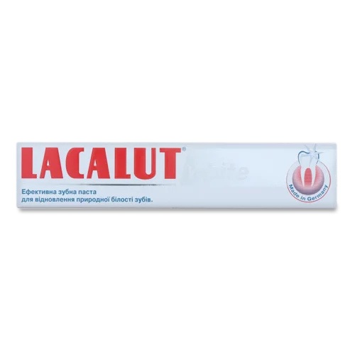 Зубна Паста White Lacalut В/ґ 50мл