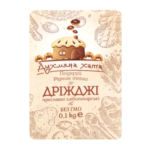 Дріжджі пресовані хлібопекарські Духмяна хата м/у 100г