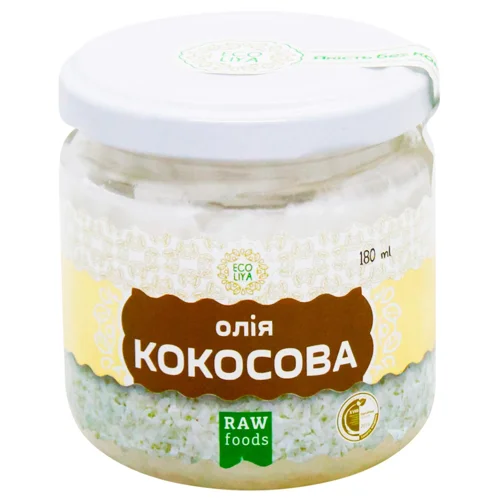 Олія кокосова Еколія 180мл
