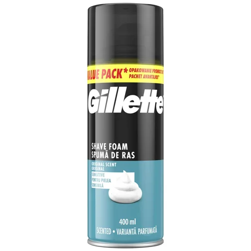 Піна для гоління Gillette Original для чутливої шкіри 400мл