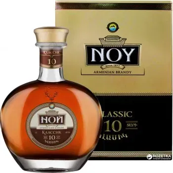 Коньяк Ной Классік 10 років, 0,5 л