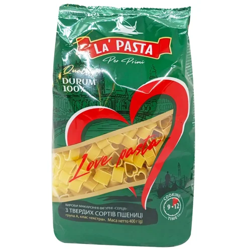 Макаронні вироби La Pasta Серця 400г