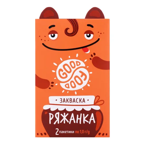 Закваска бактеріальна суха Ряжанка Good Food