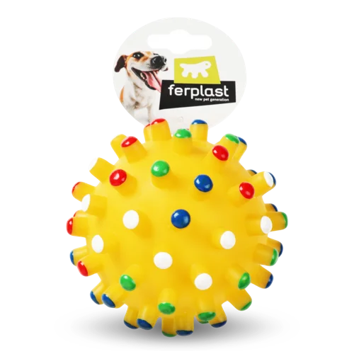 Куля з шипами кольорова PA 6062 MEDIUM Ferplast, в/ґ