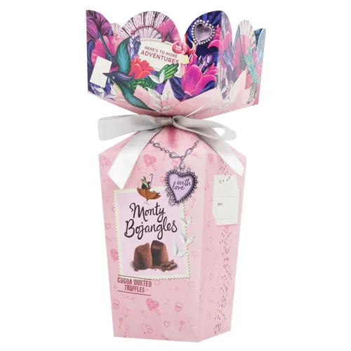 Трюфелі Monty Bojangles Bouquet Box 110г