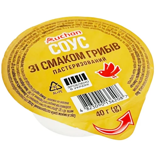 Соус Auchan зі смаком грибів 40 г