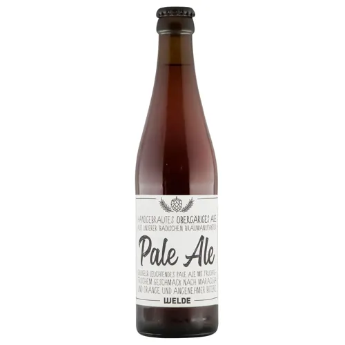 Пиво Welde Pale Ale світле 4,8% 0,33л