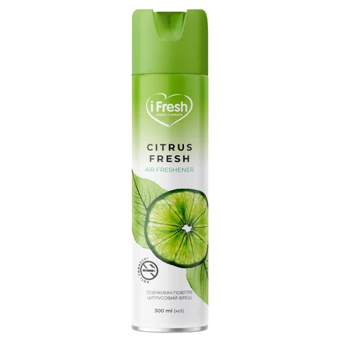 Освіжувач повітря аерозольний iFresh Цитрусовий фреш 300мл