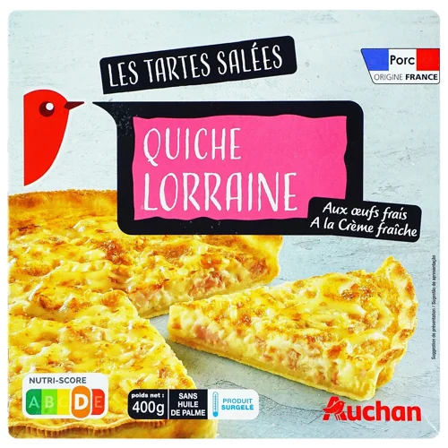 Кіш Auchan Лорен 400г