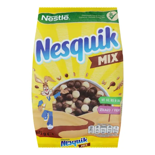 Сніданок сухий з вітамінами та мінеральними речовинами Mix Nesquik м/у 225г