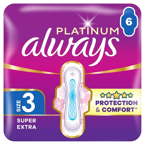 Прокладки гігієнічні Always Platinum Ultra Day&Night 6шт